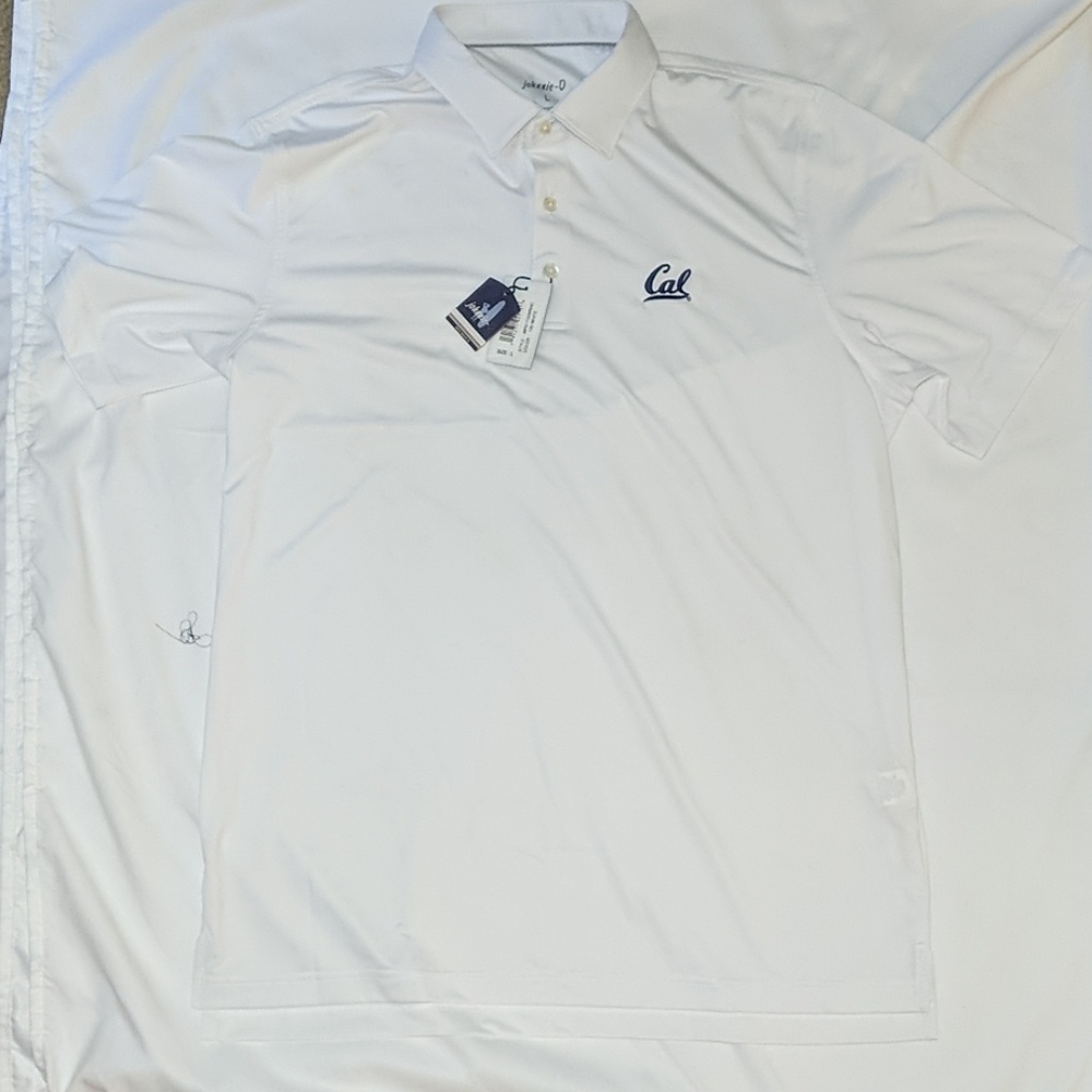 NWT johnnie-O Cal Berkeley Athletic Polo